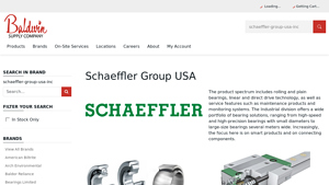 Schaeffler | FAG | Barden | INA - Page 1 - Baldwin Supply Company - schaeffler group usa inc.