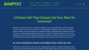 Bamboo Toilet Paper Company In USA - Bampoo TP - toilet paper made in usa