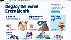 BARK Dog Subscription Box | Dog Toys, Treats, & Fun Delivered - dog toy manufacturers usa
