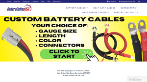 Quality Copper Battery Cables Made in the USA! - BatteryCablesUSA - usa wire and cable