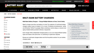 Multi-Bank Battery Chargers | Charge Multiple Batteries - battery charger made in usa