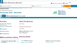 Autobody USA - Westside | BBB Business Profile - Better Business Bureau - auto body usa