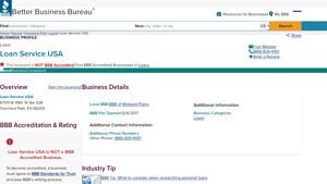 Loan Service USA | BBB Business Profile | Better Business Bureau - loan service usa