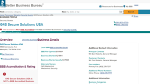 G4S Secure Solutions USA | BBB Business Profile - Better Business Bureau - g4s secure solutions usa