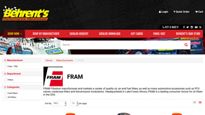 FRAM @ Behrent's Performance Warehouse - fram brand in usa