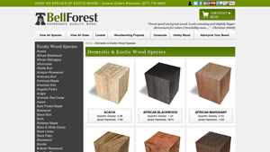 Bell Forest Products - Exotic Wood & Turning Blanks