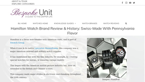 Hamilton Watch Brand Review & History: Broadway & Movie Watches - hamilton watch company usa