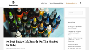 10 Best Tattoo Ink Brands On The Market In 2024 - made in usa tattoo