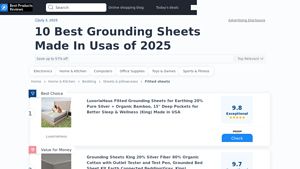 Our 10 Best Grounding Sheets Made In Usa - 2025's Top Winners - grounding sheets made in usa