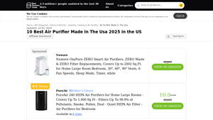 10 Best Air Purifier Made In The Usa 2025 in the United States - air purifier made in usa