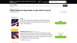 8 Best American Flags Made In USA 2025 in the United States - best american flags made in the usa