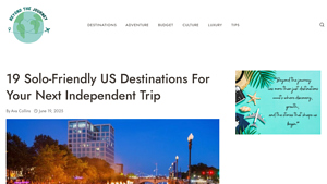 19 Solo-Friendly US Destinations For Your Next Independent Trip - solo travel usa