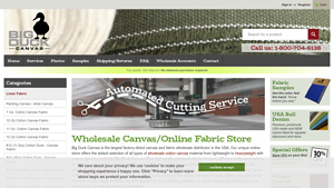 Big Duck Canvas | Wholesale Fabric | Online Fabric Store | Canvas ... - fabric suppliers usa