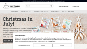 Bigelow Tea - Buy Tea Online at Bigelow Tea Store - tea manufacturers in usa