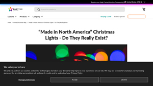 Big Star Lights - Energy-Efficient Christmas Lights