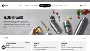 Black Blum - Insulated Vacuum Flasks