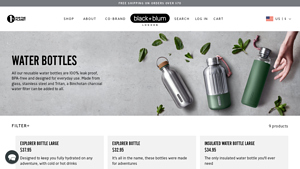 Reusable Water Bottles | Black+Blum | Insulated Stainless Steel, Glass ... - stainless steel water bottle made in usa