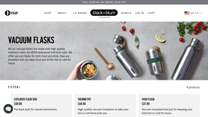 Vacuum Flasks | Vacuum-insulated Stainless Steel - Black+Blum USA - vacuum flask made in usa