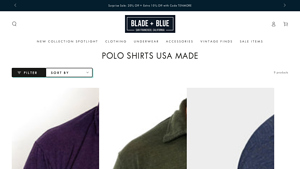 Blade and Blue - Driver & Hurler Polo Shirts