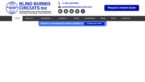Fast PCB Manufacturing & Assembly in USA | Blind Buried Circuits - pcb manufacturing usa