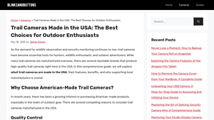 Trail Cameras Made in the USA: The Best Choices for Outdoor Enthusiasts - trail cameras made in usa