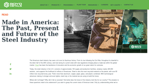 Made in America: The Past, Present and Future of the Steel Industry - steel factories in usa