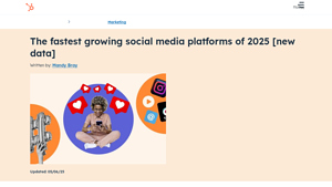 The fastest growing social media platforms of 2025 [new data] - social media usage by platform