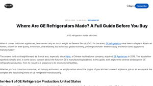 GE - Refrigerators