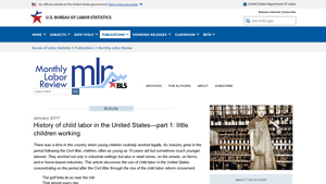 History of child labor in the United States—part 1: little children ... - industrial revolution in usa