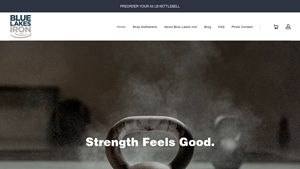 Kettlebells in stock | Made in USA | Blue Lakes Iron - cast iron made in usa