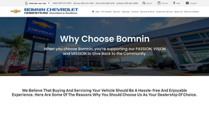 Bomnin Chevrolet Homestead is a HOMESTEAD Chevrolet dealer and a new ... - largest chevy dealer in usa