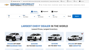 Bomnin Chevy West Kendall In Miami | World's #1 Chevy Dealer - largest chevy dealer in usa