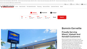 Bomnin Corvette: Chevrolet Dealership in Miami FL | Serving Miami ... - corvette usa