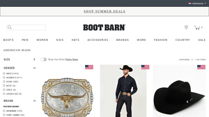 American Made - Boot Barn - cowgirl boots made in usa