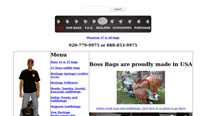 Motorcycle Saddlebags By Boss Bags 1-888-853-9975 - boss bags usa