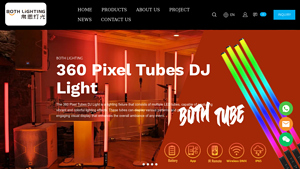 360 Pixel Tubes DJ Light - both lighting usa