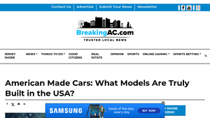 American Made Cars: What Models Are Truly Built in the USA? - car brands made in usa