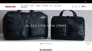 Premium Bags and Luggage | Official Online Store - BRIEFING - luggage made in usa