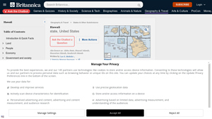 Hawaii | History, Map, Flag, & Facts | Britannica - hawaii part of usa