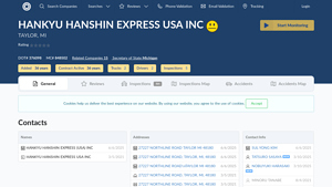 BrokerSnapshot - HANKYU HANSHIN EXPRESS USA INC - hankyu hanshin express usa inc