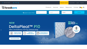 Brookaire Co. | HVAC service supplies - Air filters & more - pleated air filters manufacturer usa