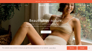 Brook There Organic Lingerie, Cut & Sewn in the USA - bras made in usa