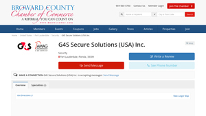 G4S Secure Solutions (USA) Inc. - Security - Broward County Chamber of ... - g4s secure solutions usa