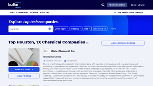 Top Houston, TX Chemical Companies 2025 - Built In - largest chemical companies in usa