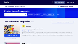 Top Software Companies 2025 - Built In - builtin startup company software house in usa