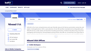 Misumi USA Careers, Perks + Culture - Built In - misumi usa