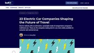 23 Electric Car Companies to Know | Built In - ev manufacturers usa