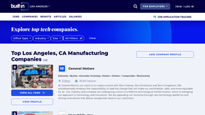 Top Los Angeles, CA Manufacturing Companies 2025 | Built In - big manufacturing companies in usa