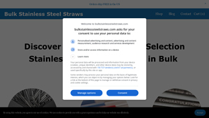 Bulk Stainless Steel Straws - stainless steel drinking straws made in usa
