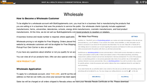 Wholesale Bulk Supplements | Wholesale Login - wholesale supplements distributors usa